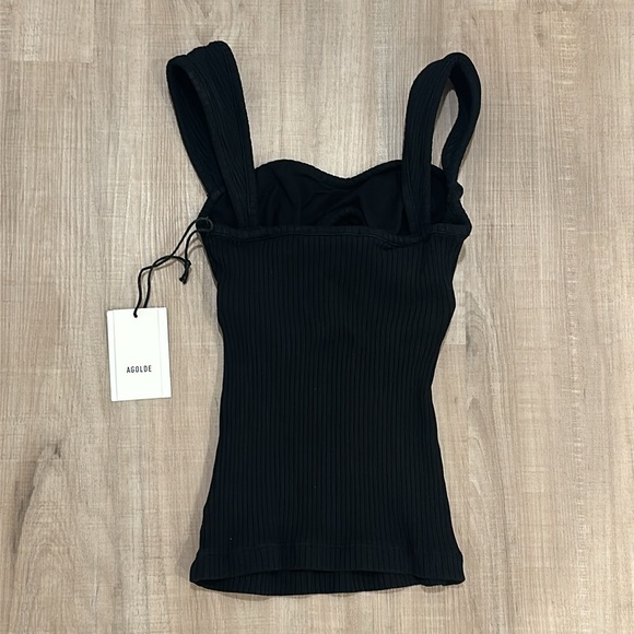 Agolde Isla Cut Out Tank Top - Picture 7 of 9